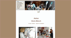 Desktop Screenshot of doris-muench.de